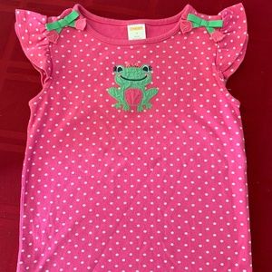 Gymboree Pretty Frog Shirt